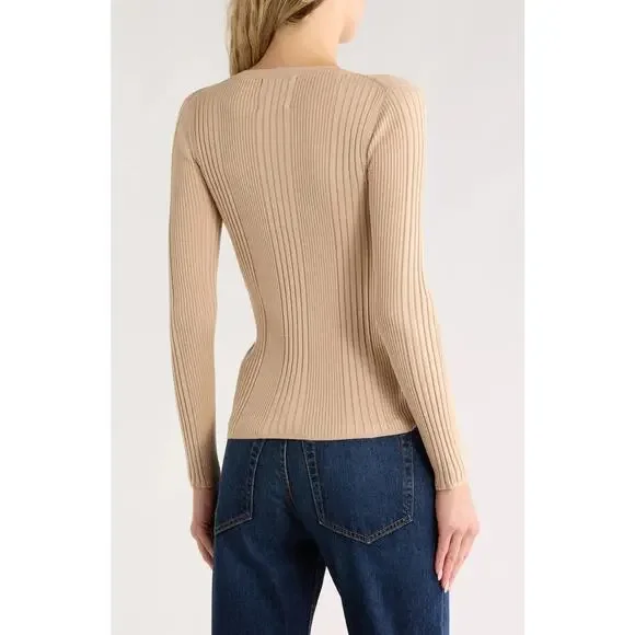 TWP First Base Long Sleeve Wool Knit Top - Picture 2 of 7